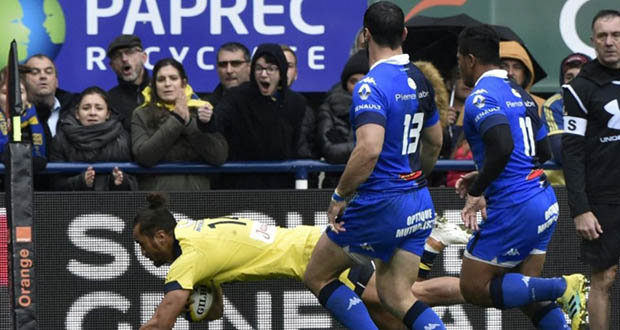 Top 14: Clermont toujours plus haut, Toulouse et le Racing suivent