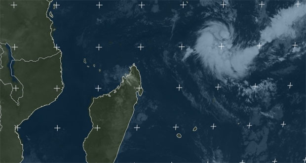 Agalega: la dépression tropicale montre des signes d’intensification
