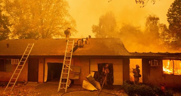Violents incendies en Californie: 5 morts, Malibu menacée