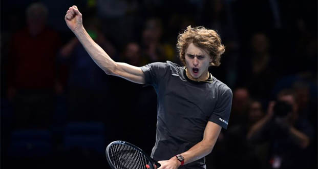 Masters: Zverev domine Isner et jouera Federer en demi-finale