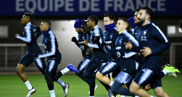 Classement Fifa: la France toujours 2e, la Belgique reste en tête