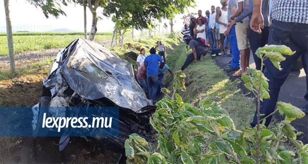 Cinq blessés dans un accident