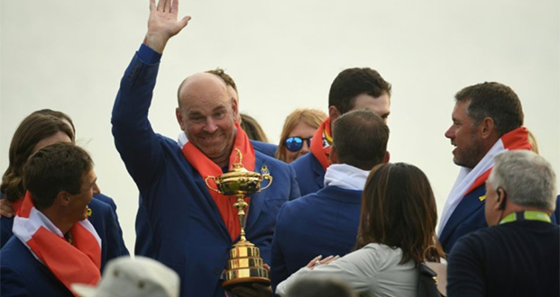 Golf: Tomas Bjorn: un tatouage sur la fesse pour immortaliser la victoire de l’Europe