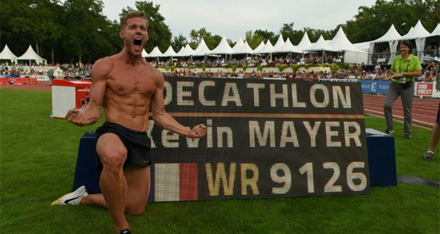 Kevin Mayer et Clarisse Agbegnenou champions des champions de L’Equipe