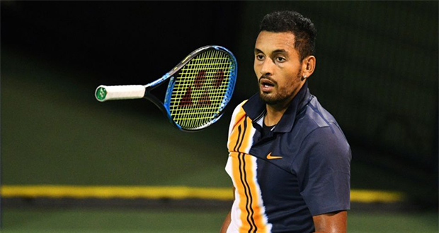 Tennis: Kyrgios piqué par une araignée la nuit de Noël