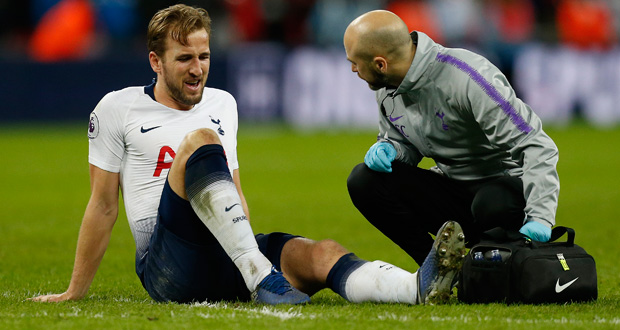 Tottenham: Kane touché à une cheville, Pochettino inquiet