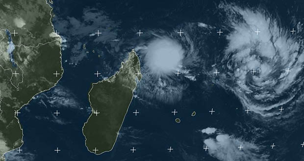 Dépression tropicale: Rodrigues passe en classe 1
