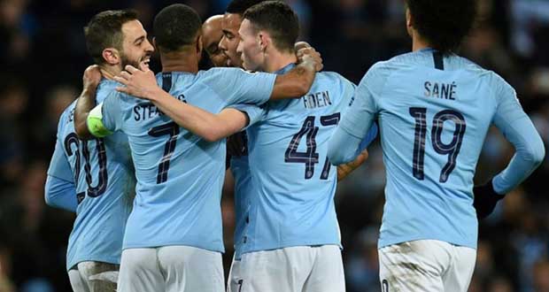 Ligue des champions: Manchester City, sept buts pour voir les quarts