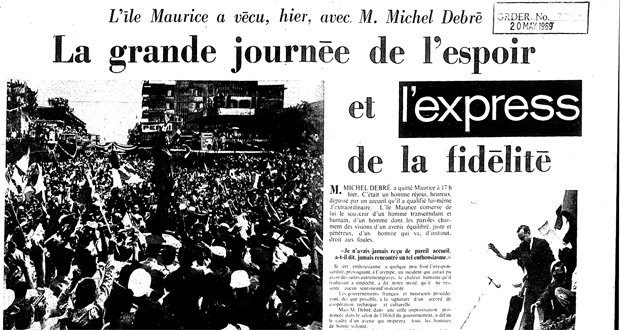 Il y 50 ans: Michel Debré jette les bases de la première coalition PTr-PMSD
