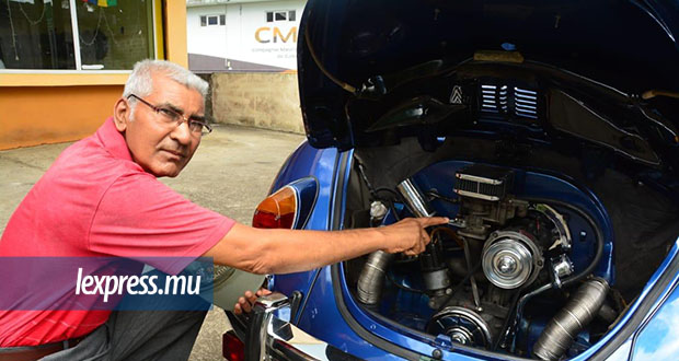 Lallmatie: Ishwarlall Roopnah, un amoureux de vieilles voitures
