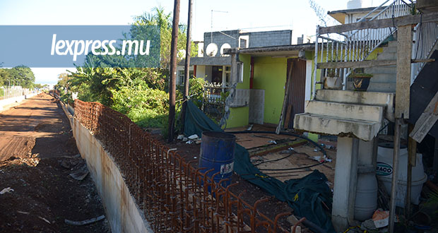 Travaux du Metro Express: Barkly défigurée