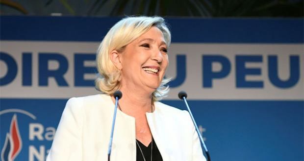 Européennes: le parti de Le Pen en tête, la liste Macron limite les dégâts