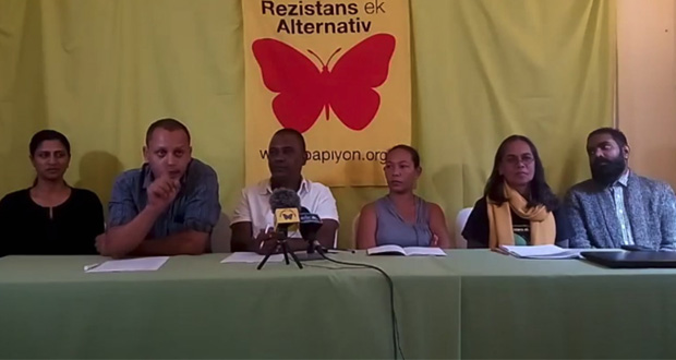 Rezistans ek Alternativ: «Mangera-t-on du béton ?»