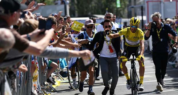 Tour de France: l’Alaf-mania se teinte de jaune