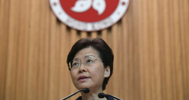 Hong Kong: la cheffe de l’exécutif espère un «retour au calme»