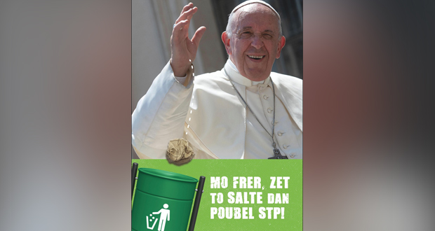 Le Pape a dit «lanatir zamé pardoné»