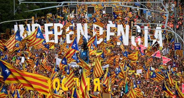 Catalogne: manifestation test pour les indépendantistes