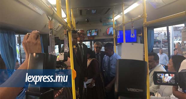 Inauguration d’un Traffic Center: petit tour in the bus