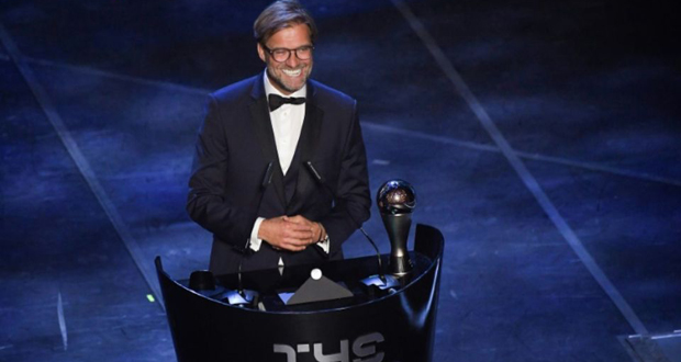 Prix FIFA The Best: Jürgen Klopp entraîneur de l’année