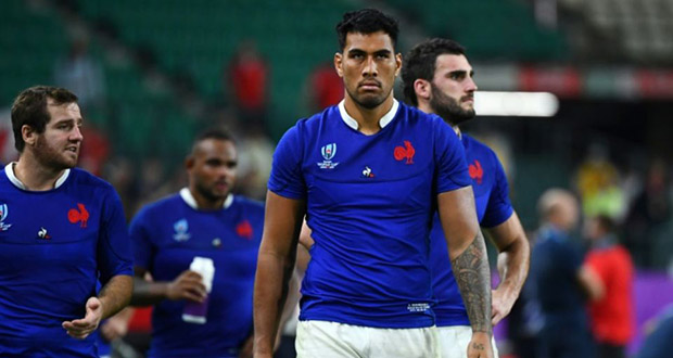 Mondial de rugby: les Bleus, plombés par un rouge, s’arrêtent en quarts
