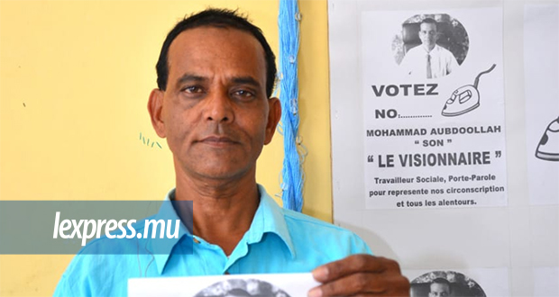 Candidat indépendant: Mohammad fait campagne… en mandarin