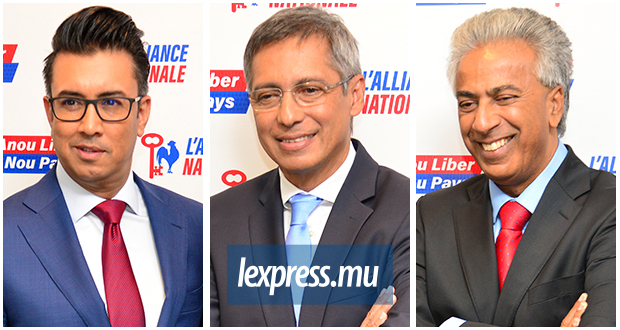 Leader de l’opposition: Shakeel Mohamed, Xavier-Luc Duval et Arvin Boolell en lice