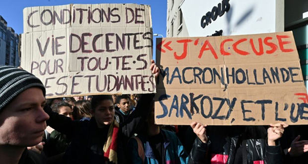 Manifestations d’étudiants: gouvernement et opposition dénoncent les violences