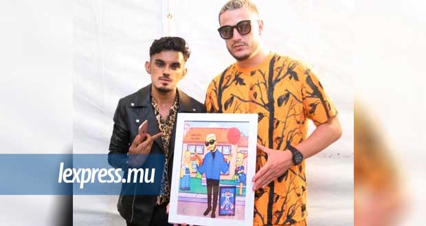 Danyal Limbada: caricaturiste de vedettes version Simpson