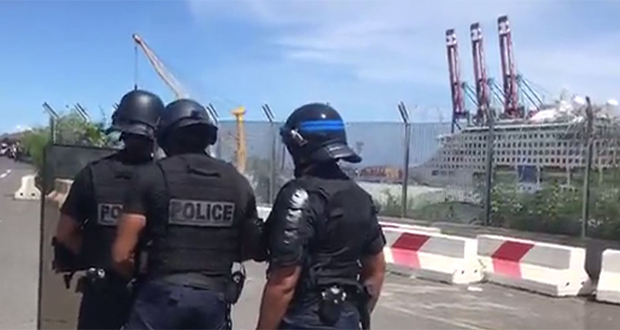 Covid-19: affrontements à La Réunion à l’arrivée du paquebot Sun Princess