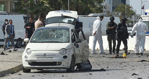 Tunis: un policier tué dans un double attentat suicide devant l’ambassade américaine