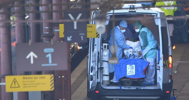 Coronavirus: après les airs, évacuation par le rail pour soulager les hôpitaux du Grand Est