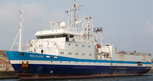 Port: le navire de recherches indien MGS Sagar dans les eaux mauriciennes 