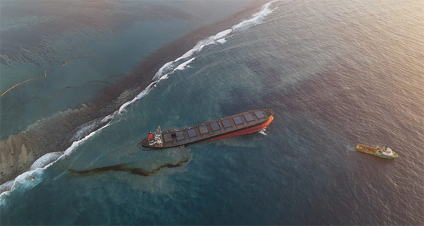 MV Wakashio: l’huile «unpumpable» à nouveau à la mer