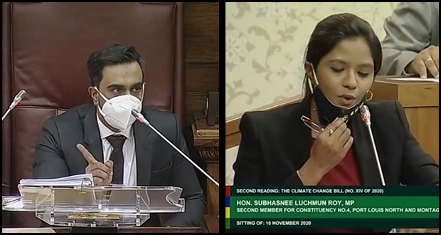 Parlement: Subhasnee Luchmun Roy fait une sortie contre Joanna Bérenger en son absence