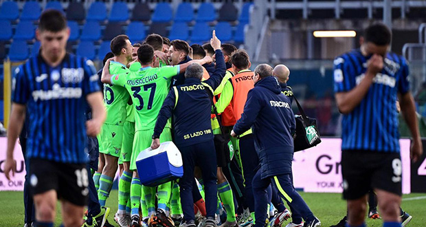 Italie : la Lazio enchaîne face à l'Atalanta (3-1)