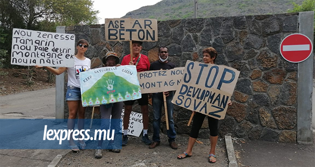 Legend Hill: des manifestants ne baissent pas les bras