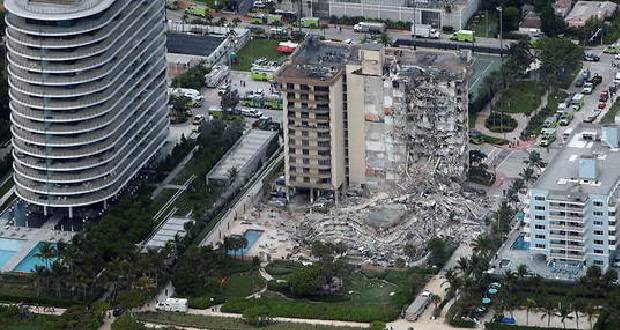 Immeuble effondré en Floride: l'espoir de retrouver des survivants s'amenuise
