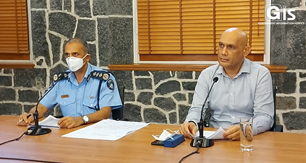 Covid-19: la conférence de presse de Kailesh Jagutpal en direct