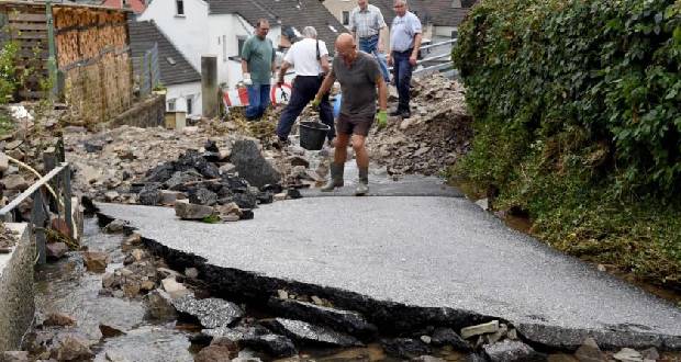 Le bilan des intempéries en Allemagne grimpe à au moins 81 morts