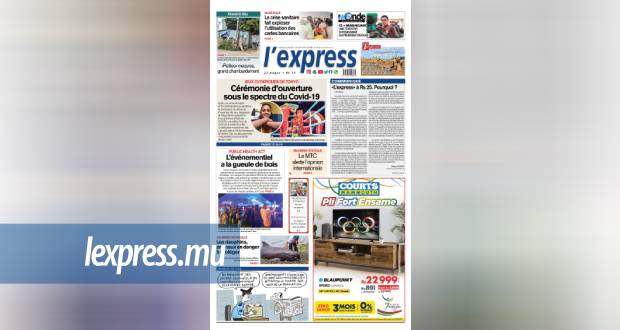 «L’express» à Rs 25. Pourquoi?