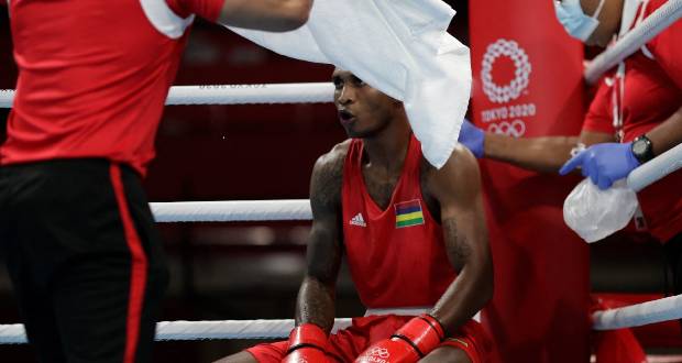 Boxe chez les 69 kg: Fin de parcours pour Merven Clair