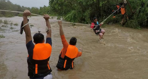 Philippines: un typhon fait neuf morts et onze disparus