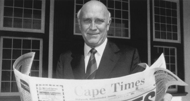 Mort de Frederik de Klerk, dernier président blanc d'Afrique du Sud