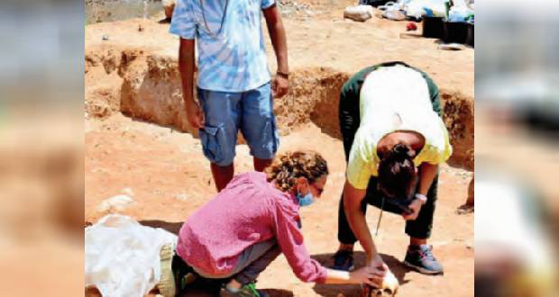 Albion: un vieux cimetière oublié refait surface sous les fondations des maisons