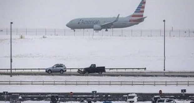 Tempête dans l'est des Etats-Unis: des milliers de vols annulés