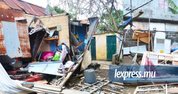 Solidarité: la maison des Donatheethan balayée