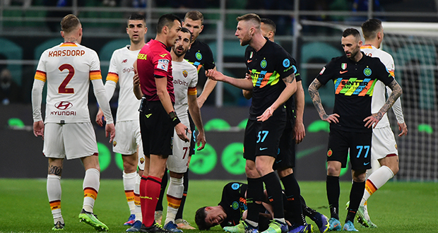 Coupe d'Italie: l'Inter en demie en écartant la Roma de Mourinho