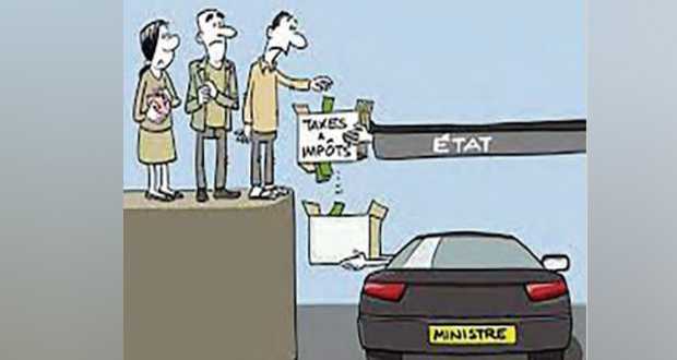 Consommation: carburants Et l’allocation de nos élus alors ?