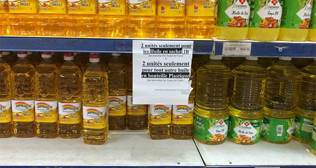 [URGENT] Rationnement: seulement 2 litres d’huile par personne ?