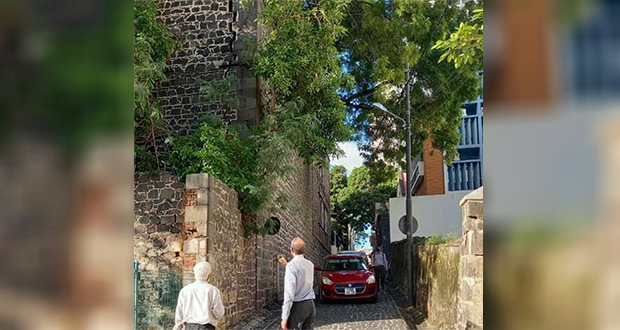 Port-Louis: polémique autour de la démolition d’un vieux mur
